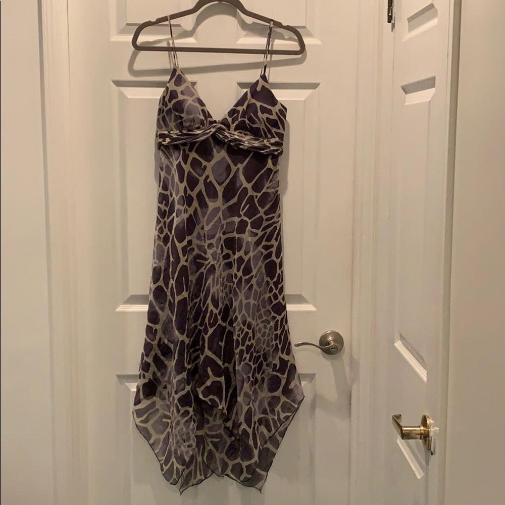 BCBG Paris Animal Print Dress Size 6